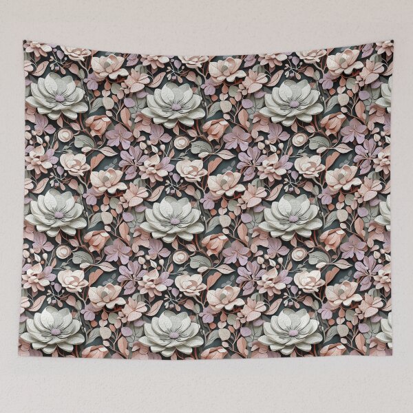 Item preview, Surreal Botanical Garden Seamless Pattern designed and sold by SketchNStyle.