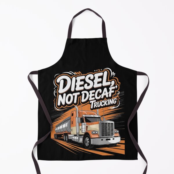 Artikelvorschau, Diesel, nicht koffeinfrei – Diesel macht mich glücklich – Highway Truck – Weiter Trucken – Chromträume – Asphalt Cowboy – Truck Stop – LKW-Fahrer – Amerikanisches Trucking entworfen und verkauft von JansenGS.