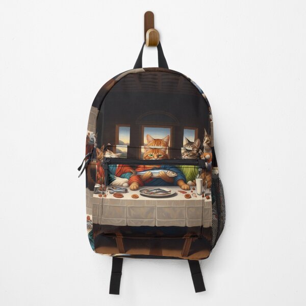 Item preview, Artist【Aoi】The Last Supper of Cats (猫たちの最後の晩餐) タグ designed and sold by KaleidoKids.