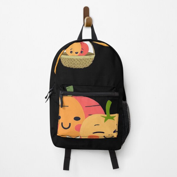 Item preview, Fruit Family in a Basket – Cute Cartoon Illustration designed and sold by TheGiggleBliss.