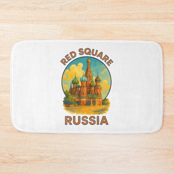 Item preview, Red Square Moscow - Russian Landmark Illustration designed and sold by inkNext.