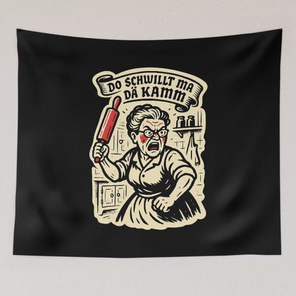 Item preview, Furious Badisch Grandma Scene designed and sold by Boogosh.
