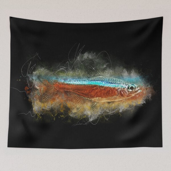Item preview, Red neon tetra - Paracheirodon axelrodi designed and sold by AquariumLutter.