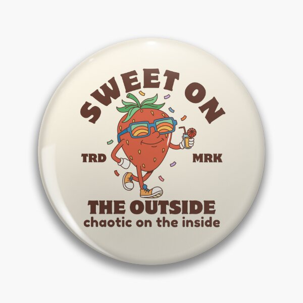 Item preview, Strawberry: sweet on the outside, chaotic on the inside designed and sold by Peerless-Prime.
