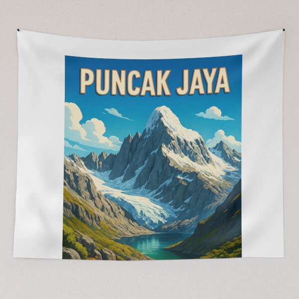 Item preview, Puncak Jaya Papua Highland Peak Indonesia designed and sold by Aryabek.