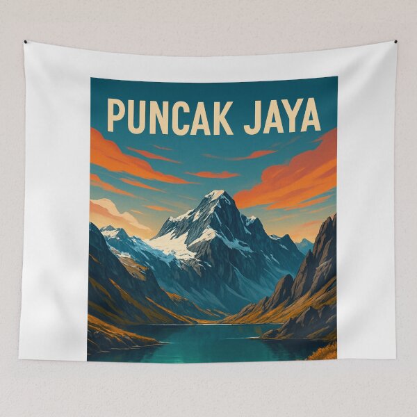 Item preview, Puncak Jaya at Sunset Papua Indonesia designed and sold by Aryabek.