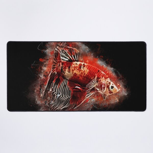 Item preview, Fighting Fish Koi Halfmoon - Betta splendens designed and sold by AquariumLutter.