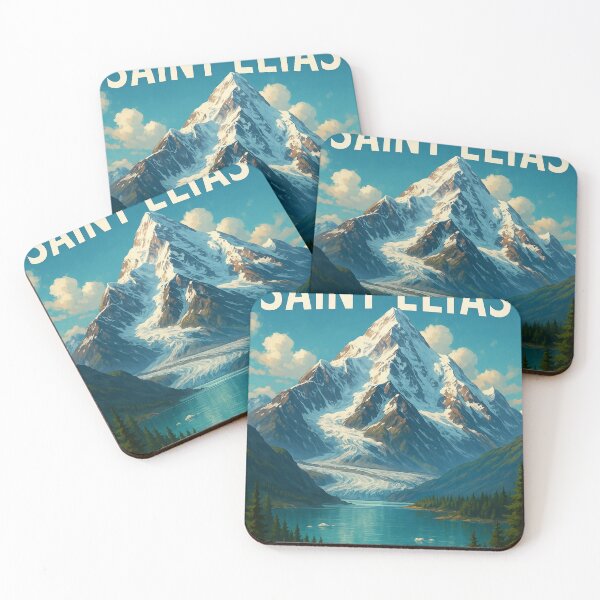 Item preview, Mount Saint Elias Coastal Peaks Alaska and Yukon designed and sold by Aryabek.