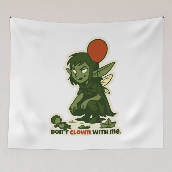 Item preview, Don't clown with me designed and sold by DarkEggFactory.