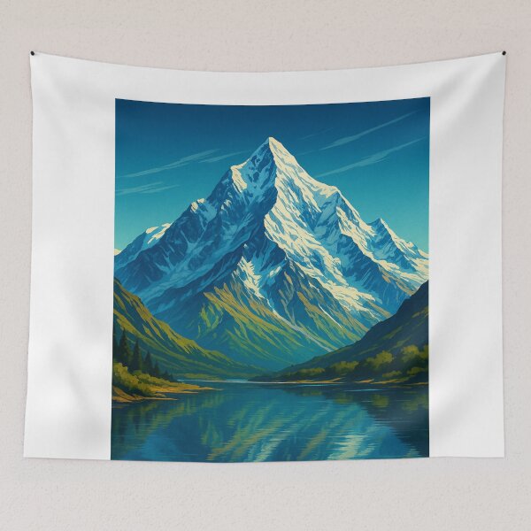 Item preview, Mount Saint Elias 18,008 Feet Alaska Yukon Border designed and sold by Aryabek.