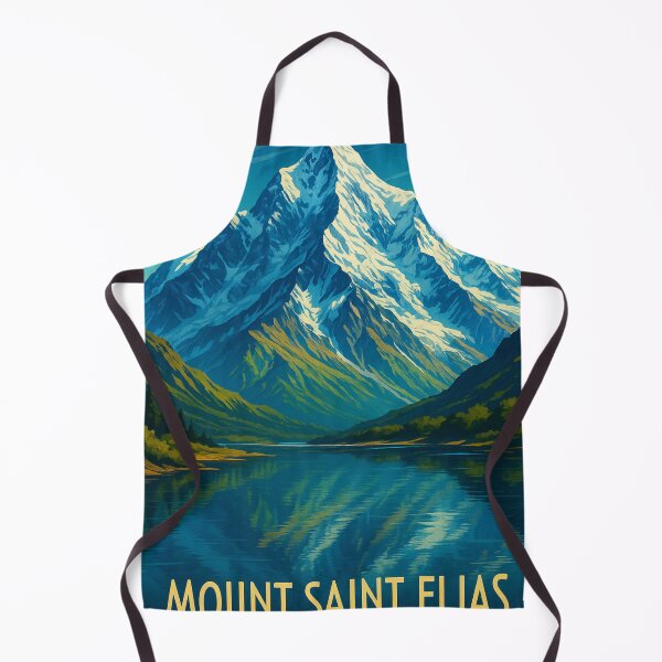 Item preview, Mount Saint Elias 18,008 Feet Alaska Yukon Border designed and sold by Aryabek.