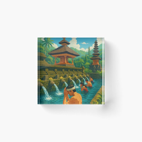 Item preview, Pura Tirta Empul Holy Spring Temple Bali Indonesia designed and sold by Aryabek.
