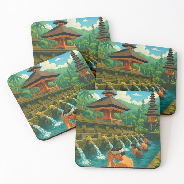 Item preview, Pura Tirta Empul Holy Spring Temple Bali Indonesia designed and sold by Aryabek.