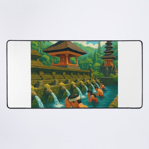 Item preview, Pura Tirta Empul Holy Spring Temple Bali Indonesia designed and sold by Aryabek.