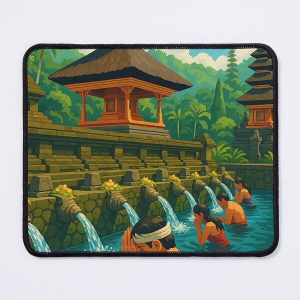 Item preview, Pura Tirta Empul Holy Spring Temple Bali Indonesia designed and sold by Aryabek.