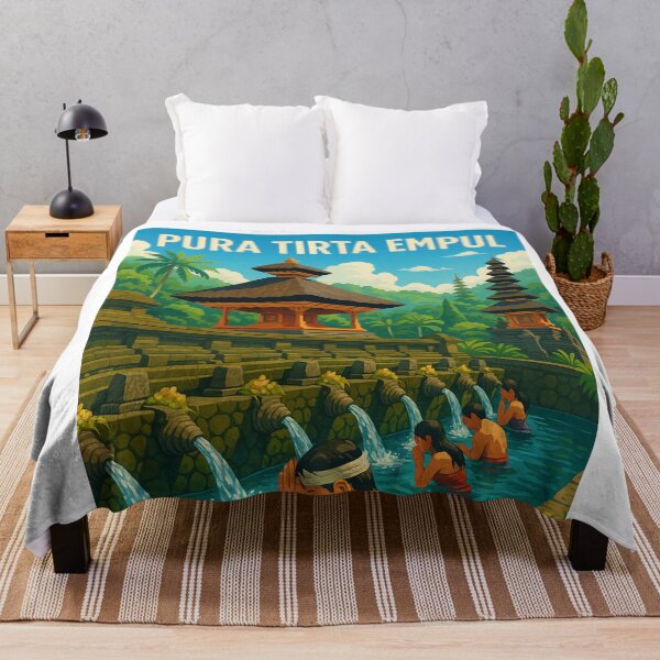 Item preview, Pura Tirta Empul Holy Spring Temple Bali Indonesia designed and sold by Aryabek.