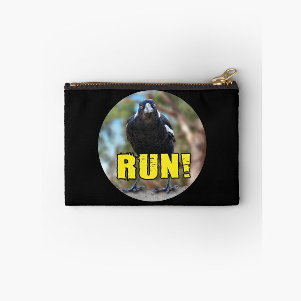 Item preview, Australian Magpie says RUN! designed and sold by Wonderbouy.