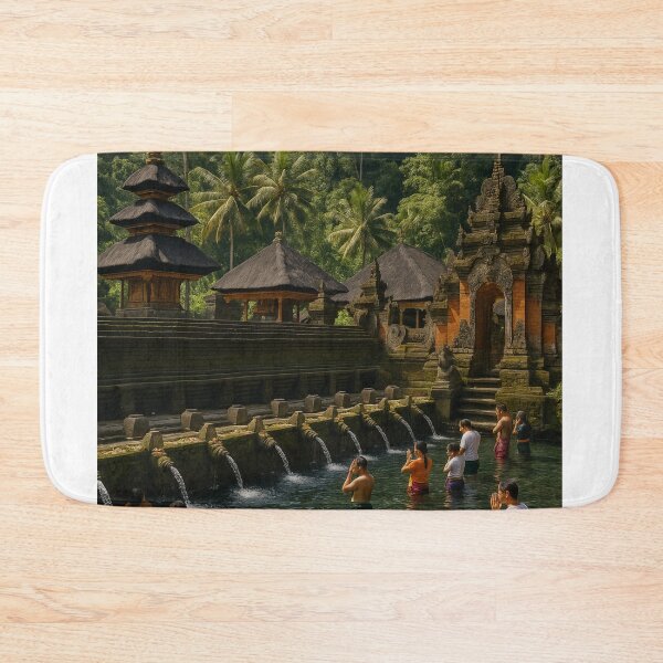 Item preview, Pura Tirta Empul Ritual Bathing Temple Bali designed and sold by Aryabek.