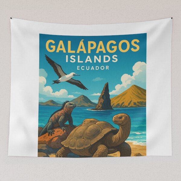 Item preview, Galápagos Islands Ecuador Wildlife and Landscape designed and sold by Aryabek.