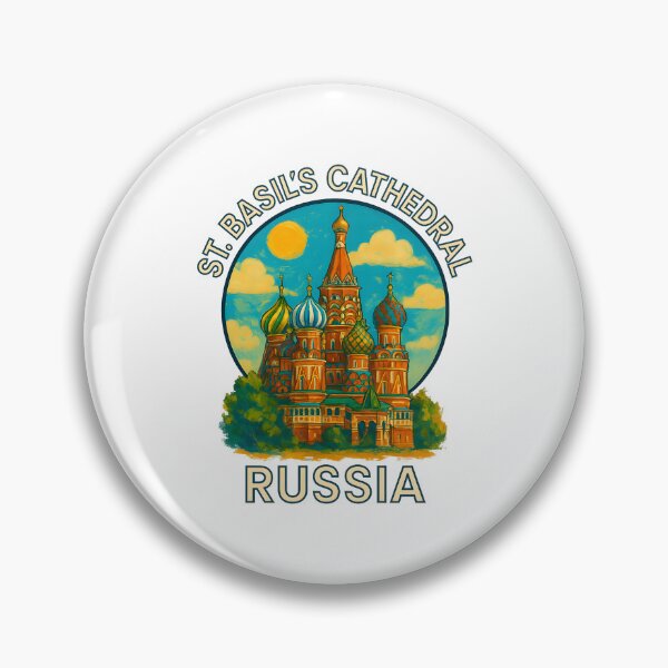 Item preview, St. Basil's Cathedral Moscow – Russia Travel Poster designed and sold by inkNext.