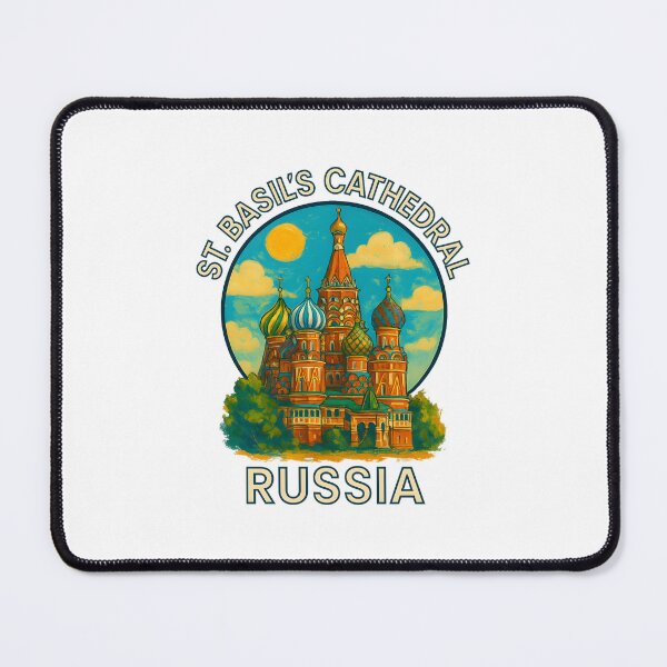 Item preview, St. Basil's Cathedral Moscow – Russia Travel Poster designed and sold by inkNext.