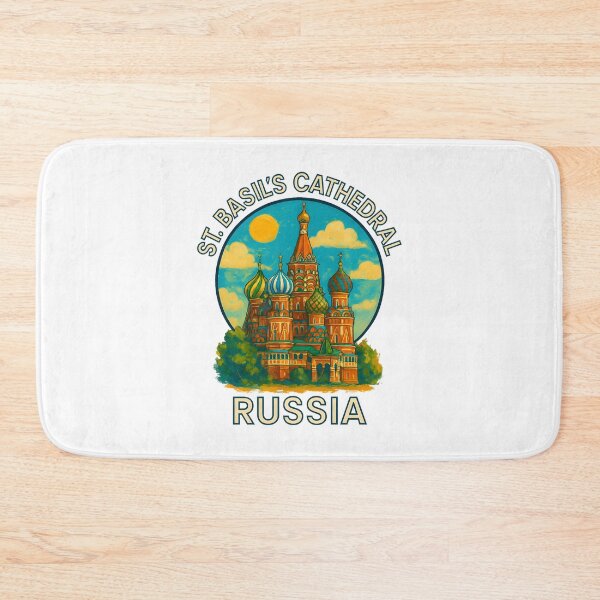 Item preview, St. Basil's Cathedral Moscow – Russia Travel Poster designed and sold by inkNext.
