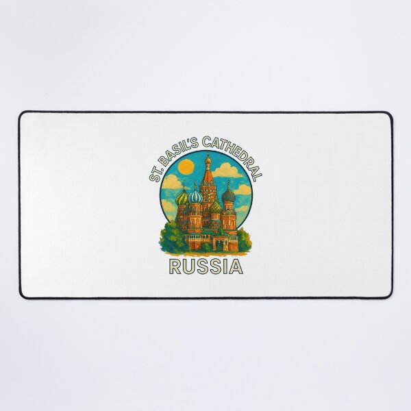Item preview, St. Basil's Cathedral Moscow – Russia Travel Poster designed and sold by inkNext.
