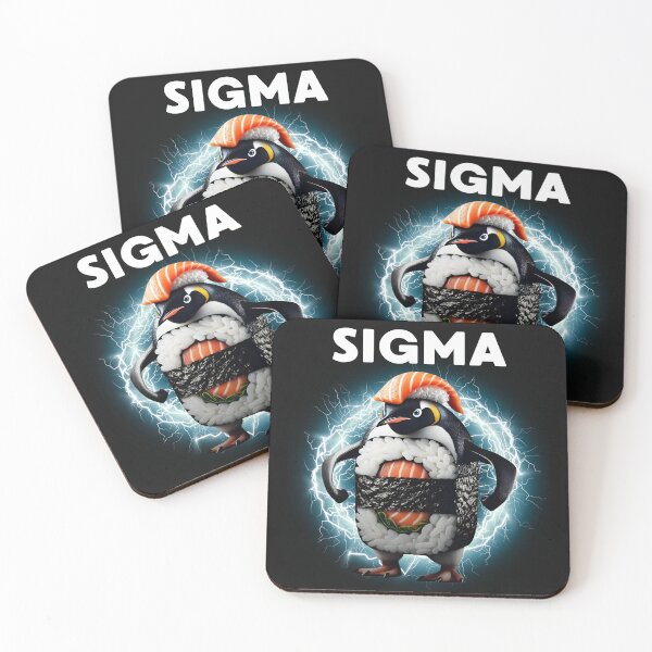 Item preview, Sigma Italian Brainrot Meme Penguin Sushi designed and sold by Nathalie_87.