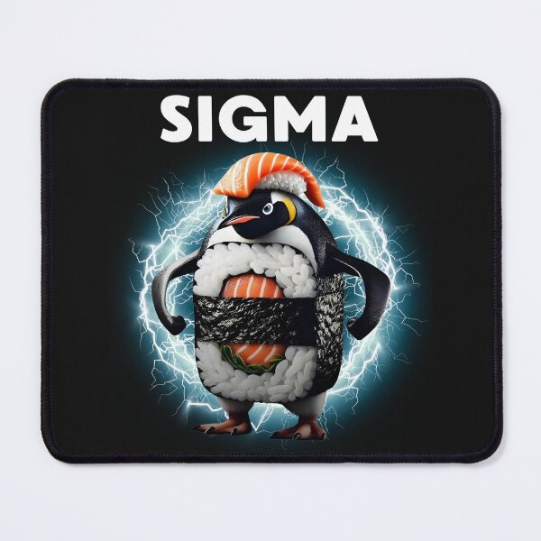 Item preview, Sigma Italian Brainrot Meme Penguin Sushi designed and sold by Nathalie_87.