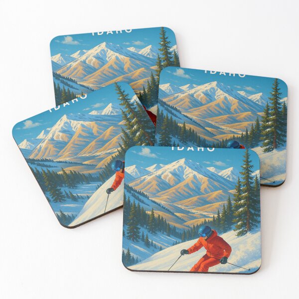 Item preview, Sun Valley Idaho Alpine Ski Slopes designed and sold by Aryabek.