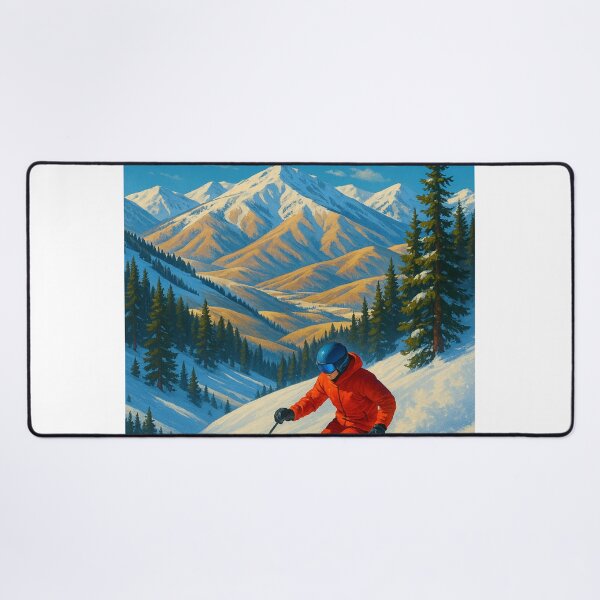 Item preview, Sun Valley Idaho Alpine Ski Slopes designed and sold by Aryabek.
