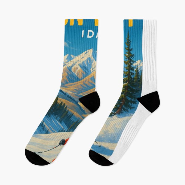 Item preview, Sun Valley Idaho Alpine Ski Slopes designed and sold by Aryabek.