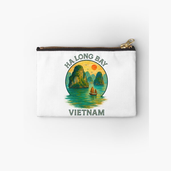 Item preview, Ha Long Bay Vietnam Travel Poster – Scenic Coastal Landscape Art designed and sold by inkNext.