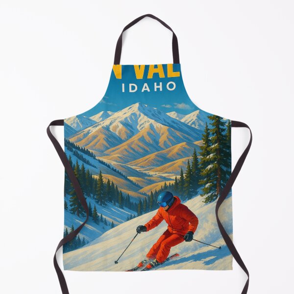Item preview, Sun Valley Idaho Alpine Ski Slopes designed and sold by Aryabek.