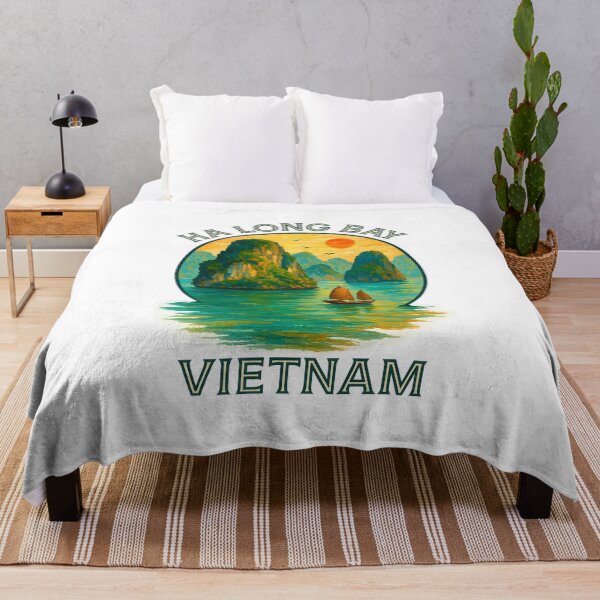 Item preview, Ha Long Bay Vietnam Travel Poster – Scenic Coastal Landscape Art designed and sold by inkNext.