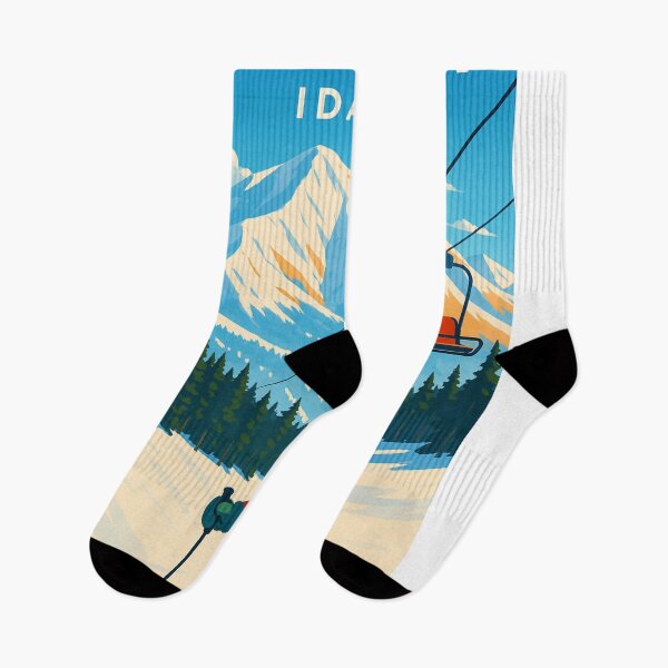 Item preview, Sun Valley Idaho Winter Ski Lift View designed and sold by Aryabek.
