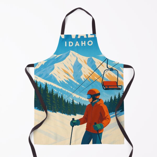 Item preview, Sun Valley Idaho Winter Ski Lift View designed and sold by Aryabek.