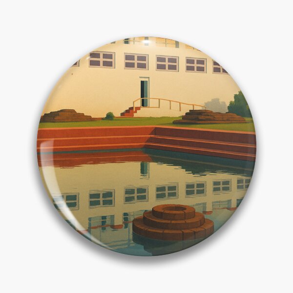 Item preview, Lumbini Nepal Maya Devi Temple Reflection designed and sold by Aryabek.