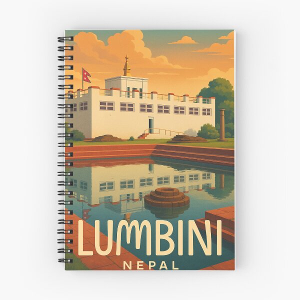 Item preview, Lumbini Nepal Maya Devi Temple Reflection designed and sold by Aryabek.