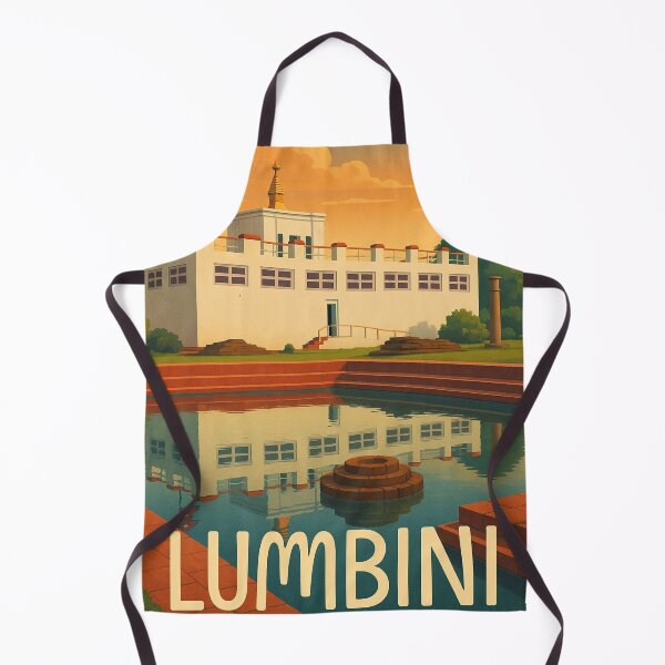 Item preview, Lumbini Nepal Maya Devi Temple Reflection designed and sold by Aryabek.