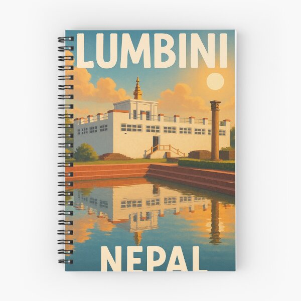 Item preview, Lumbini Nepal Maya Devi Temple and Ashoka Pillar designed and sold by Aryabek.