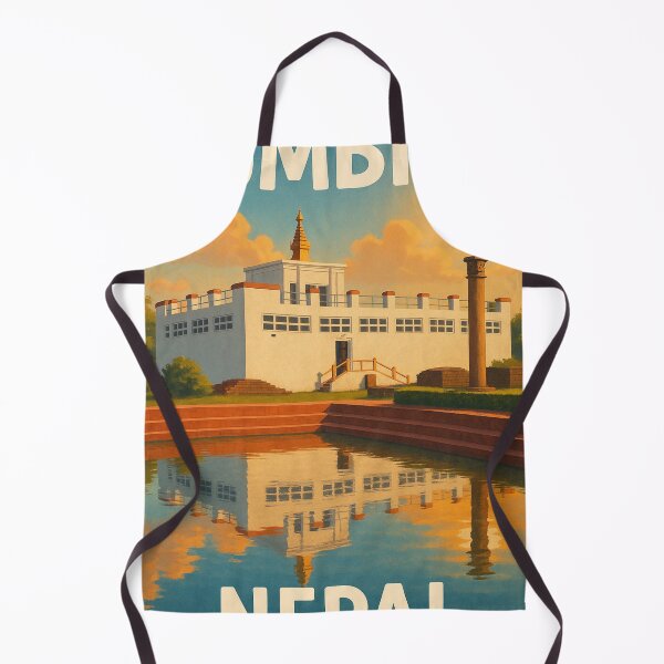 Item preview, Lumbini Nepal Maya Devi Temple and Ashoka Pillar designed and sold by Aryabek.