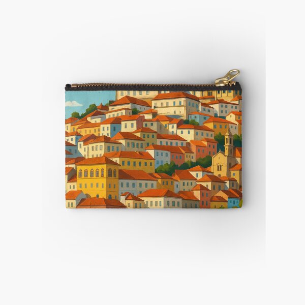 Item preview, Coimbra Portugal Hillside Cityscape and River designed and sold by Aryabek.