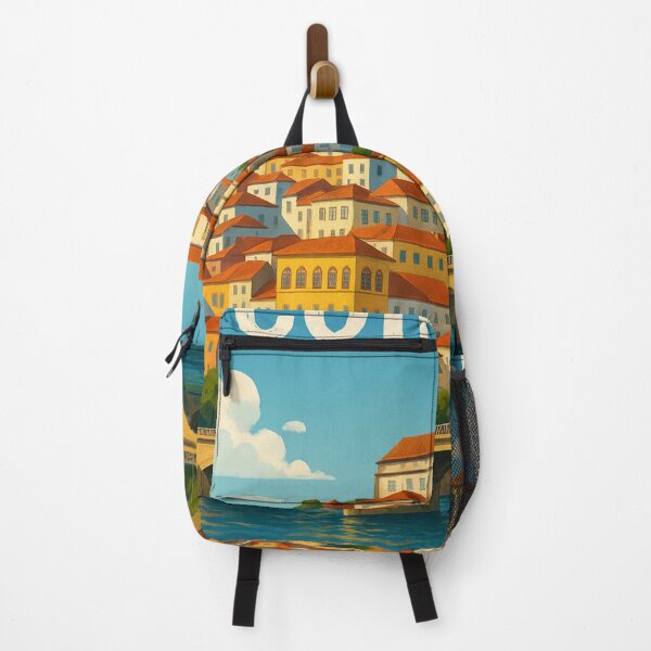 Item preview, Coimbra Portugal Hillside Cityscape and River designed and sold by Aryabek.