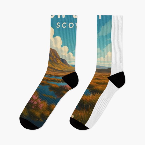 Item preview, Flow Country Scotland Heather and Bog Pools designed and sold by Aryabek.