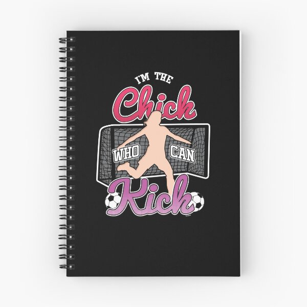 Item preview, Chick Who Can Kick Soccer designed and sold by TomGiantDesigns.