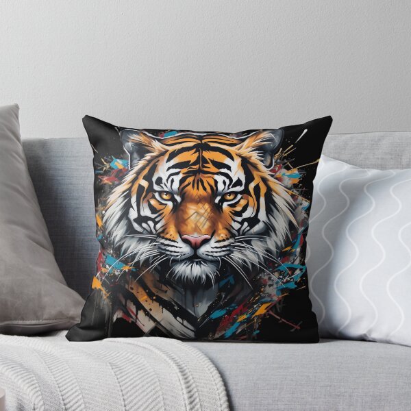 Item preview, Powerful Tiger. Raw Graffiti Style. designed and sold by DarcoDesigns.