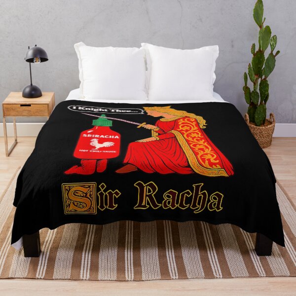 Item preview, Medieval Sir Racha Hot Sauce designed and sold by canva-scharmco.