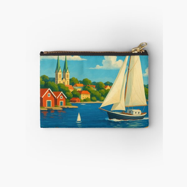 Artikelvorschau, Strand und Kathedrale von Kristiansand, Norwegen entworfen und verkauft von Aryabek.
