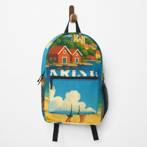 Item preview, Kristiansand Norway Beachfront and Cathedral designed and sold by Aryabek.